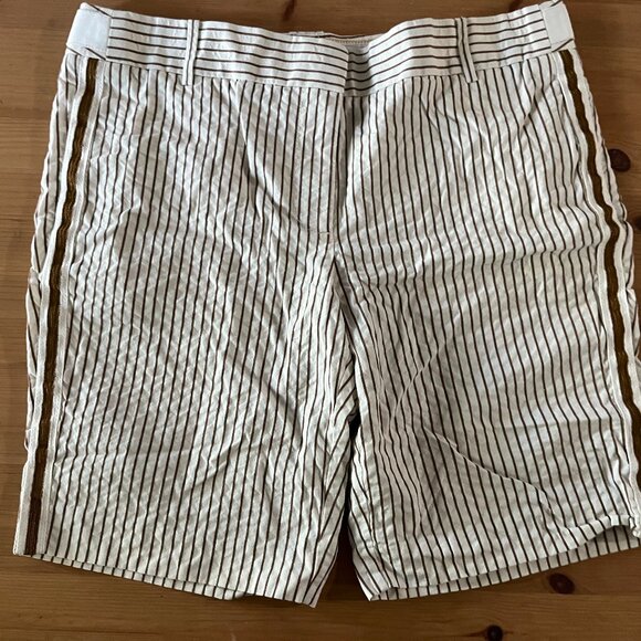 J. Crew Pants - J. Crew Black and White Striped Women Shorts